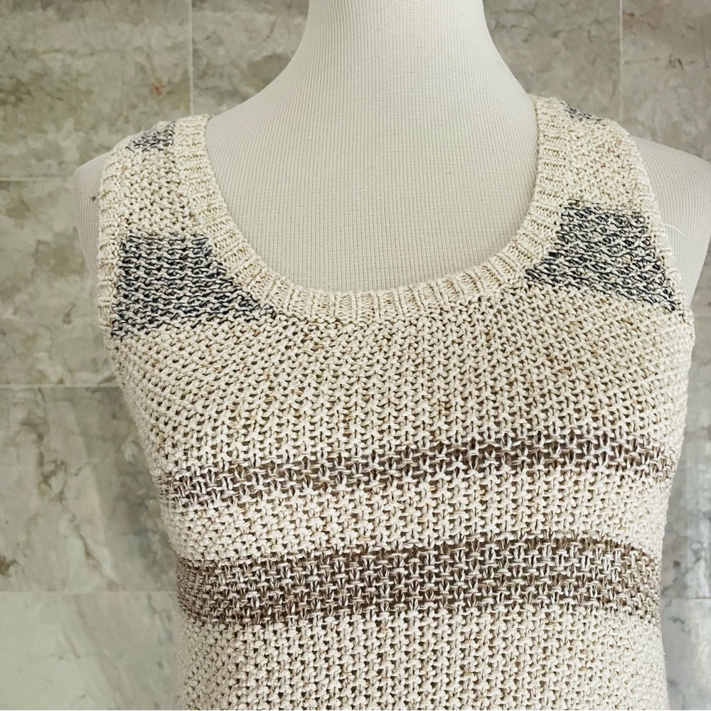 Sparrow Striped Cross Back Knit Top - Picture 4 of 8